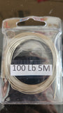 STAINLESS STEEL WIRE TRACE 100LB / 5M