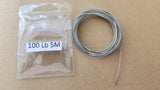 STAINLESS STEEL WIRE TRACE 100LB / 5M