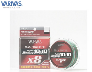 VARIVAS AVANI JIGING10×10 MAX POWER PE X8 300m / 400M