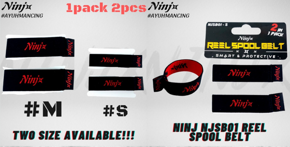 NINJA REEL SPOOL BELT BK