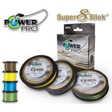 POWERPRO SUPER 8 SLICK BRAIDED LINE 300 YARD