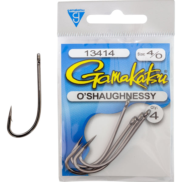 Gamakatsu Gamakatsu O'Shaughnessy Hooks - Nickel